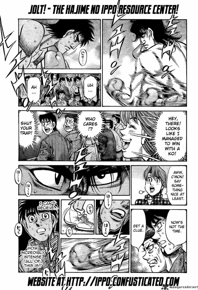 Hajime no Ippo: Fighting Spirit, Chapter 853 image 12